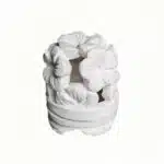 Teelicht mit Plumeria Muster