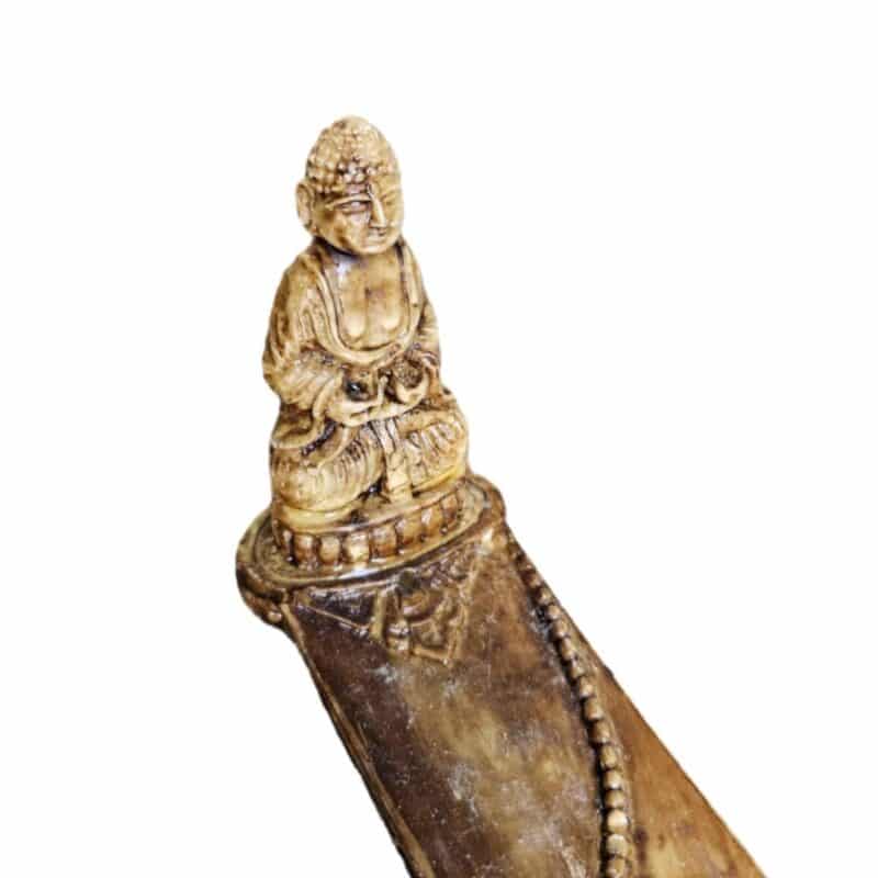 Räucherstäbchen Halter, Buddha, Wachsguss
