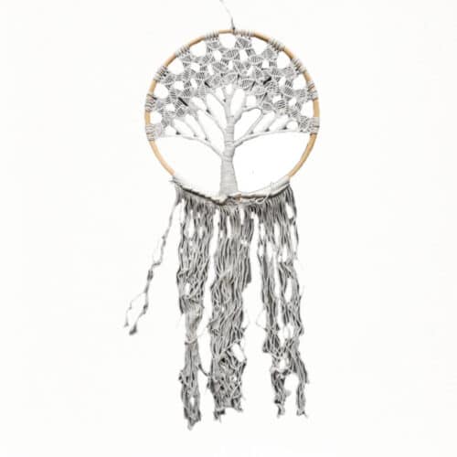 Penjaga Mimpi Traumfänger Tree of Life – Baumwolle, 120 cm, Ø 50 cm