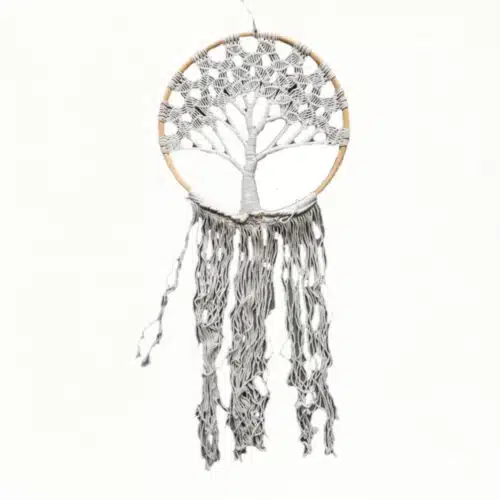 Penjaga Mimpi Traumfänger Tree of Life – Baumwolle, 120 cm, Ø 50 cm
