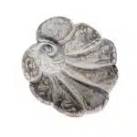 Obstschale in Muschelform