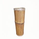 Bambus Kerze, 30cm hoch