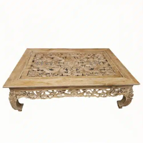 Opium Table mit Glasplatte