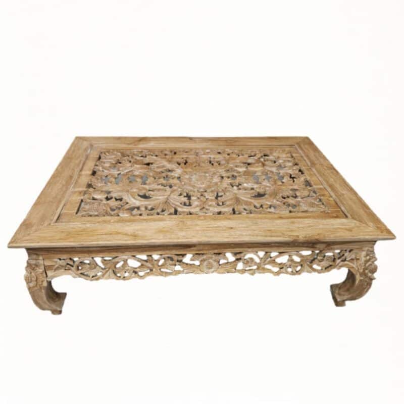 Opium Table mit Glasplatte