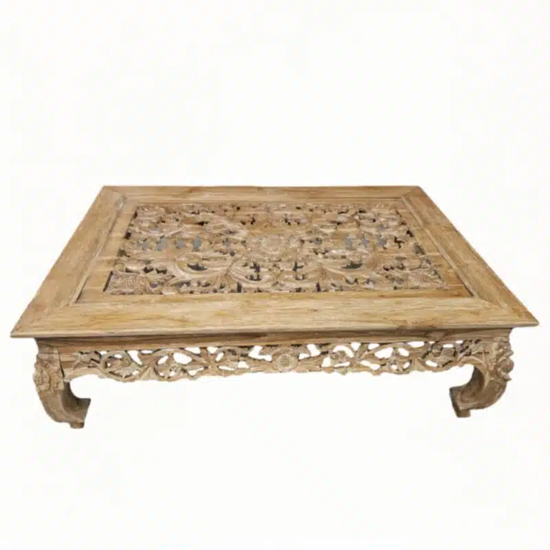 Opium Table mit Glasplatte