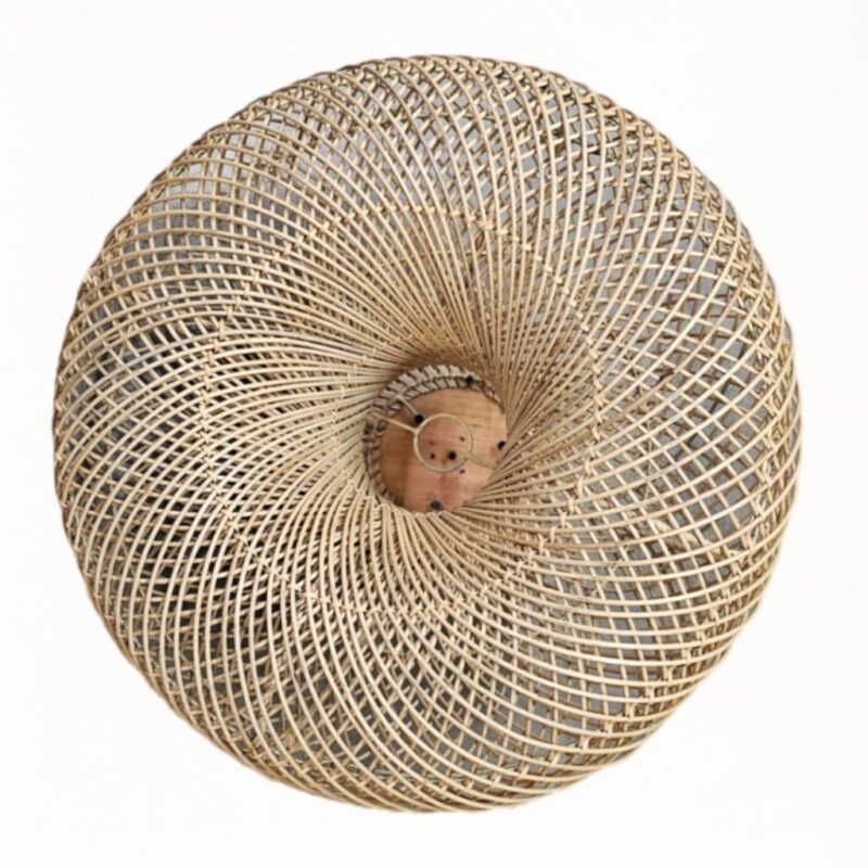 Lampenschirm aus Rattan
