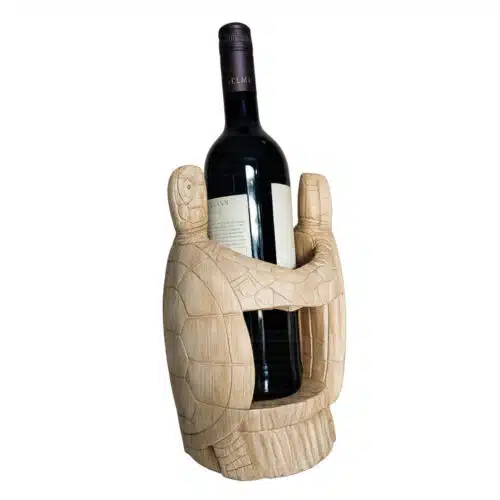 Balinesische Geschenkideen – Mehr als nur ein Mitbringsel 18 Dua Penyu Flaschenhalter aus Holz