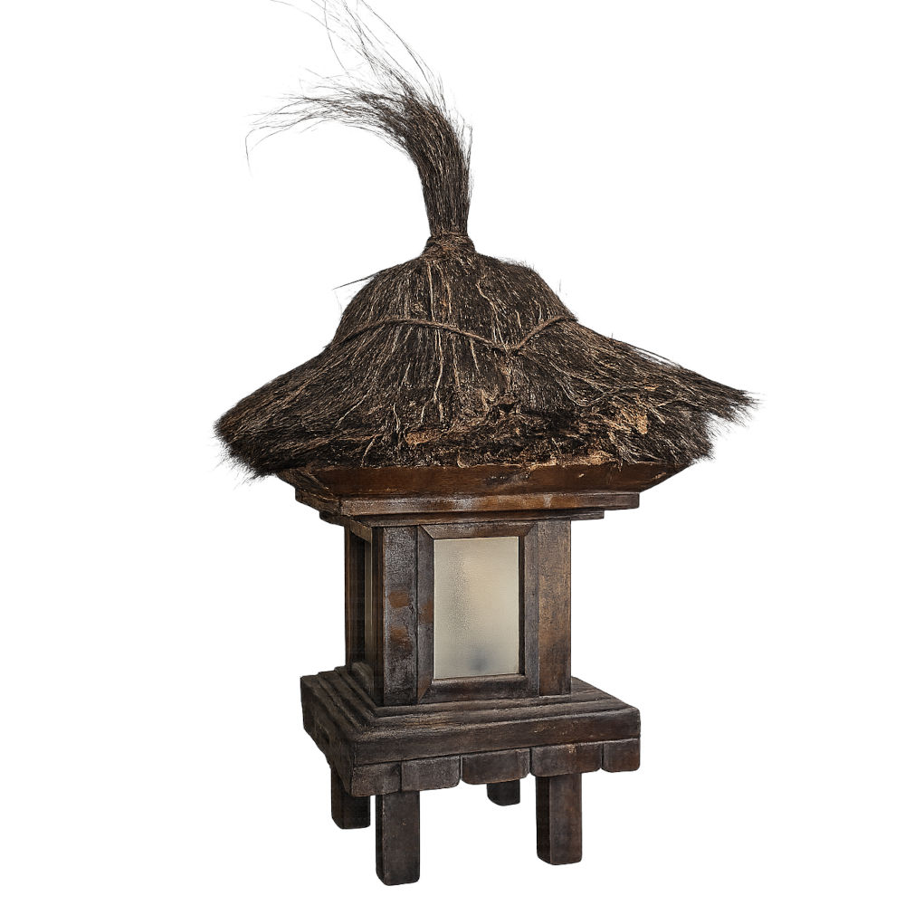 Gartenlampe Kokos - 50cm