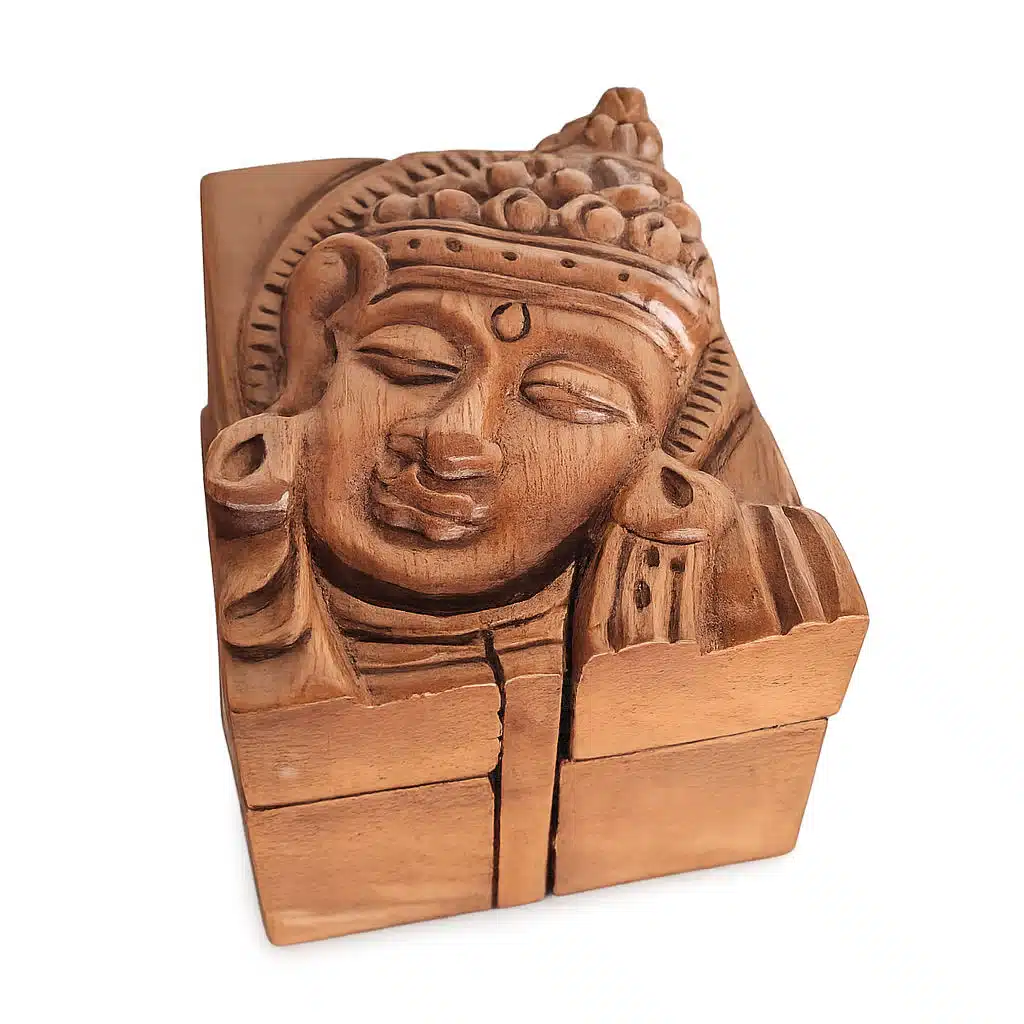 Puzzlebox schlafender Buddha