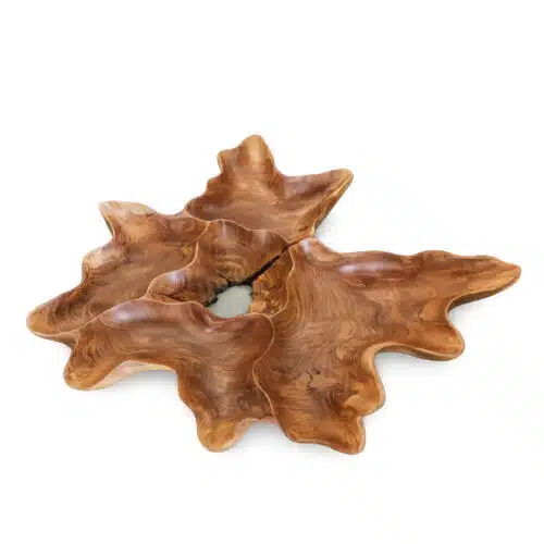 Wandschmuck aus Suar Wurzel