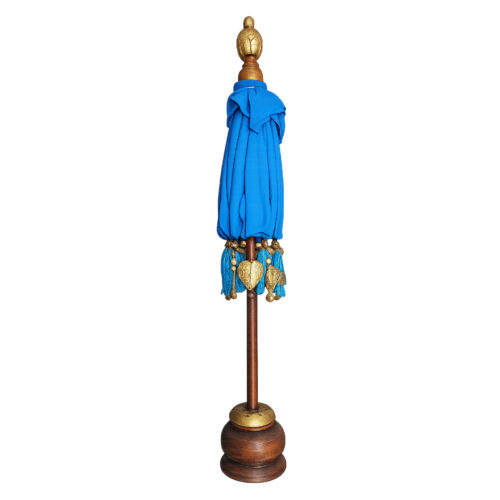 Zeremonieschirm in blau - 90cm