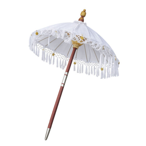 Andachtschirm in weiss 180cm