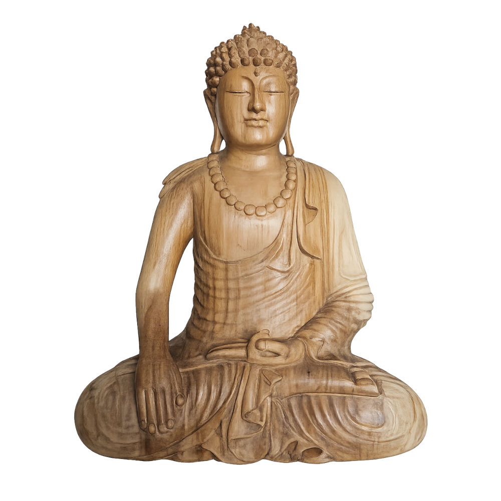 Buddha im Lotussitz - lernend