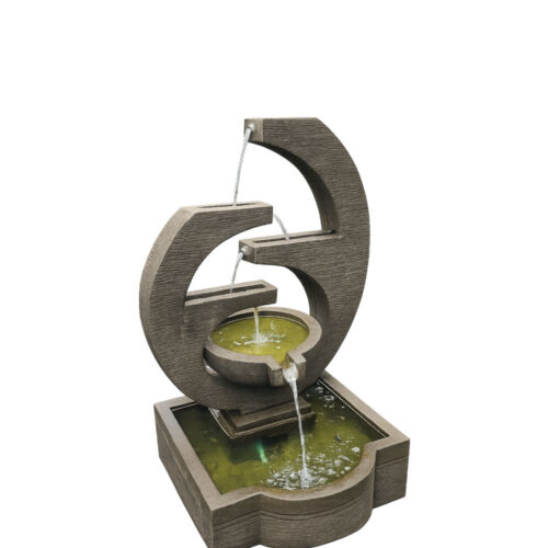 Cascade Arc Designbrunnen aus Beton-Fiberglas