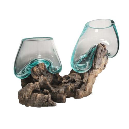 Glas auf Wurzel - 2er
